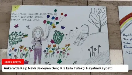 Ankara’da Kalp Nakli Bekleyen Genç Kız Esila Tüfekçi Hayatını Kaybetti