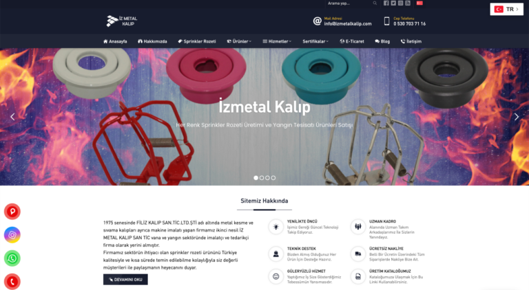 İz Metal Kalıp: Yangın Güvenliği Ekipmanlarında Kalitenin Adresi