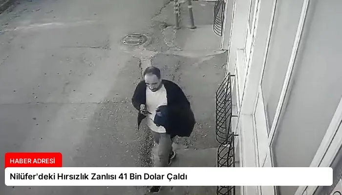 Nilüfer’deki Hırsızlık Zanlısı 41 Bin Dolar Çaldı