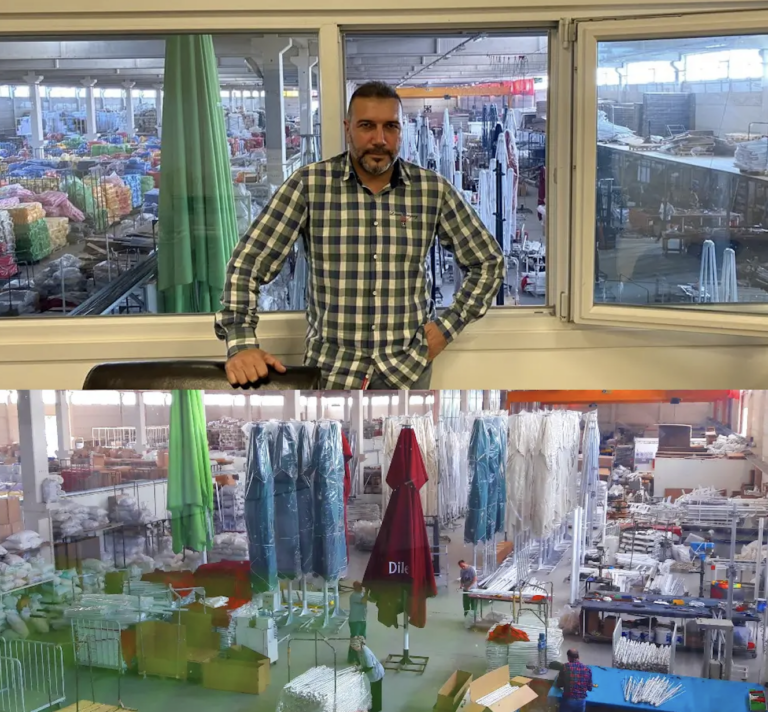 Akbrella Logolu Cafe Bahçe Şemsiyeleri
