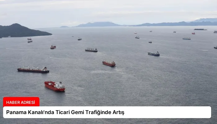 Panama Kanalı’nda Ticari Gemi Trafiğinde Artış