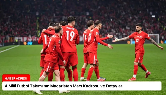 A Milli Futbol Takımı’nın Macaristan Maçı Kadrosu ve Detayları