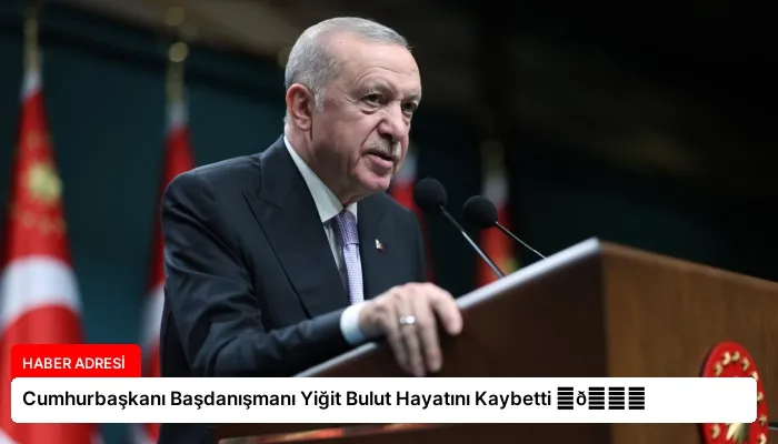 Cumhurbaşkanı Başdanışmanı Yiğit Bulut Hayatını Kaybetti ⏬👇