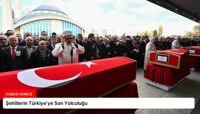 Şehitlerin Türkiye’ye Son Yolculuğu