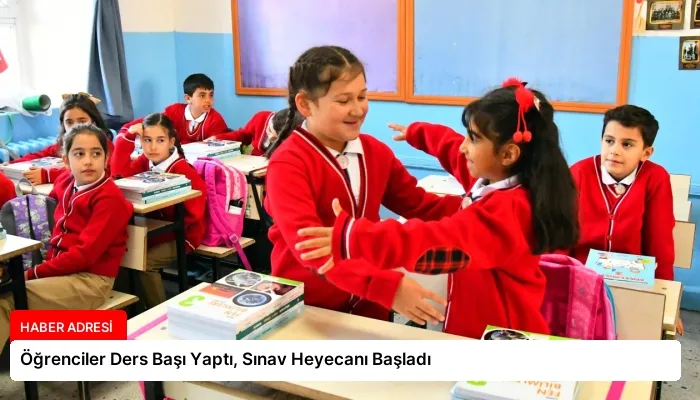 Öğrenciler Ders Başı Yaptı, Sınav Heyecanı Başladı