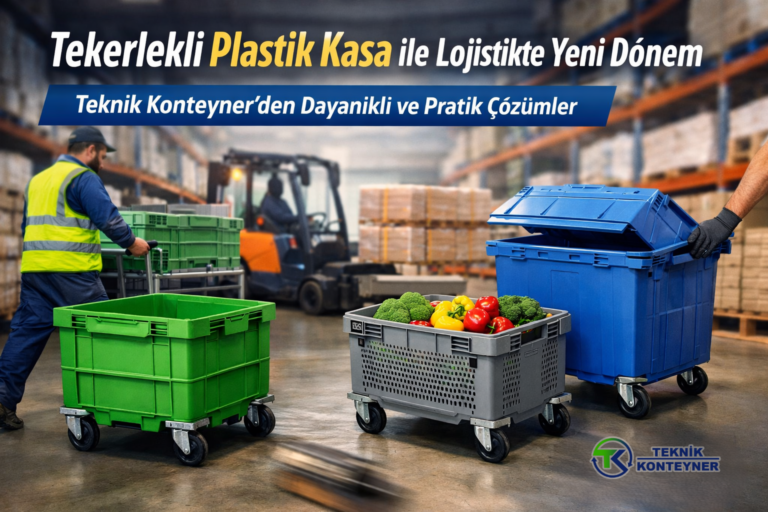 Tekerlekli Plastik Kasalar ile Depolama ve Taşımada Akıllı Çözümler