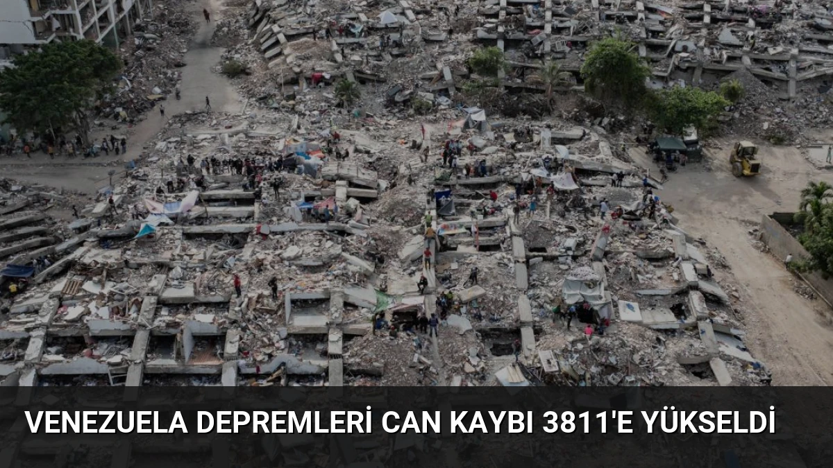 Venezuela Depremleri Can Kaybı 3811’e Yükseldi