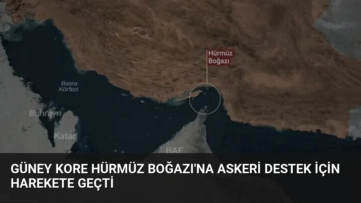 Güney Kore Hürmüz Boğazı’na Askeri Destek İçin Harekete Geçti