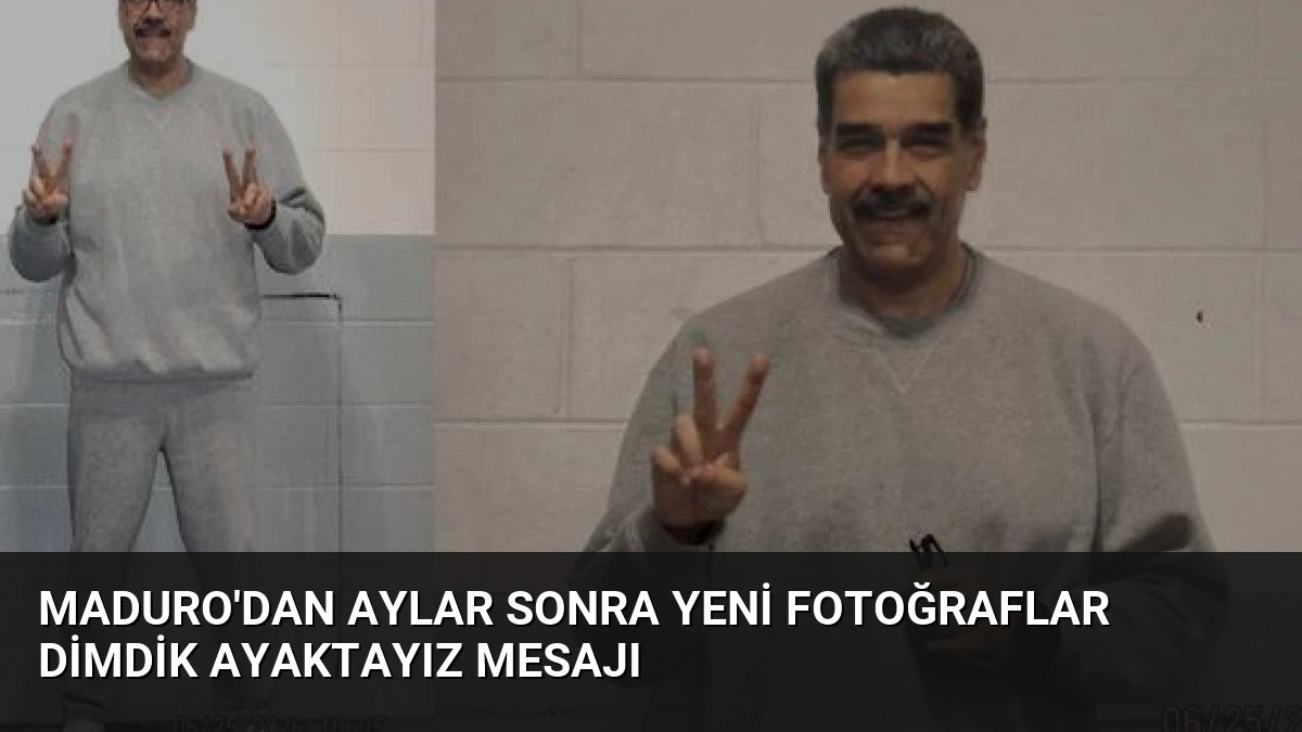 Maduro’dan Aylar Sonra Yeni Fotoğraflar Dimdik Ayaktayız Mesajı