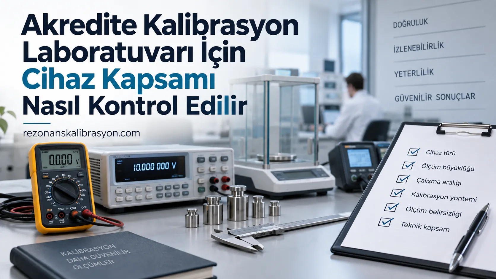 Akredite Kalibrasyon Laboratuvarı İçin Cihaz Kapsamı Nasıl Kontrol Edilir
