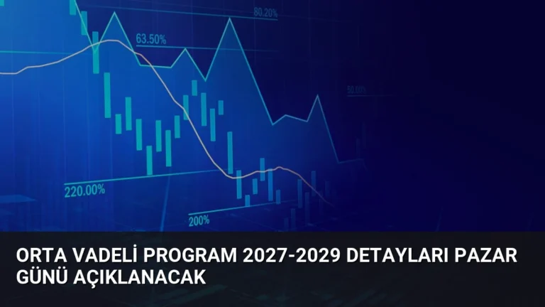 Orta Vadeli Program 2027-2029 Detayları Pazar Günü Açıklanacak
